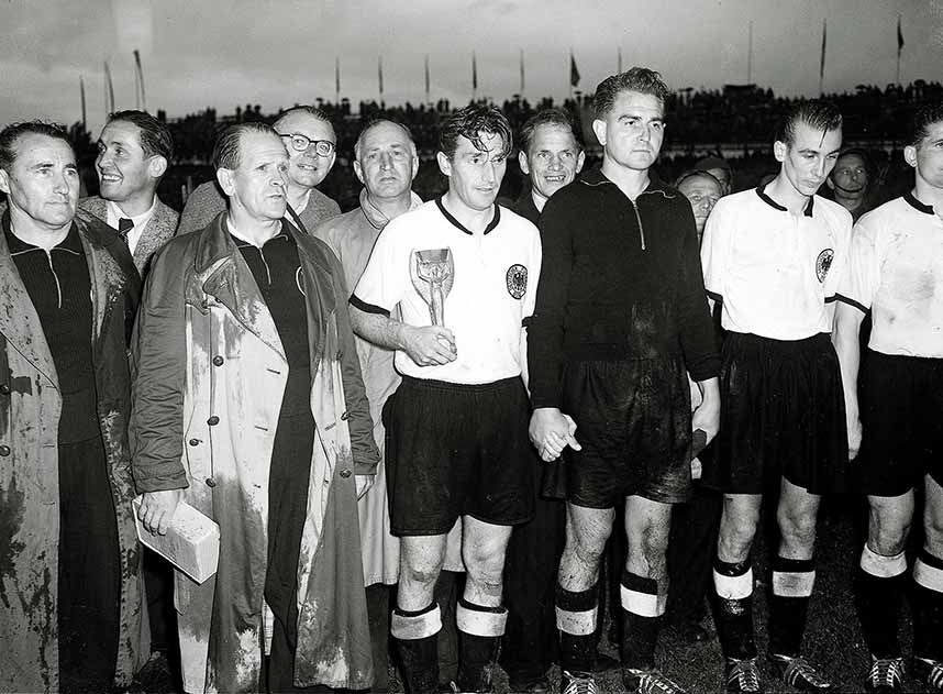 联邦德国夺得1954年瑞士世界杯冠军
