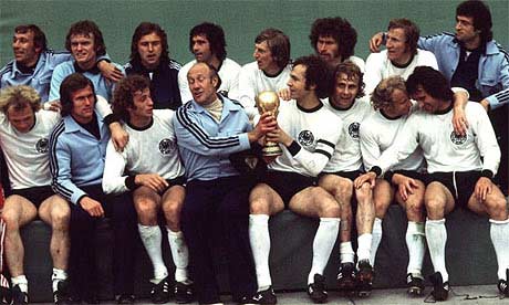 联邦德国队获得1974年世界杯冠军